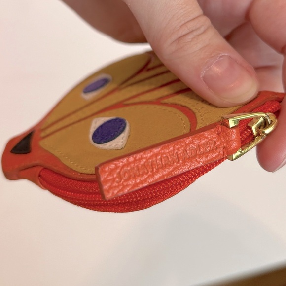 *Jonathan Adler* Fox leather coin purse - Picture 6 of 8